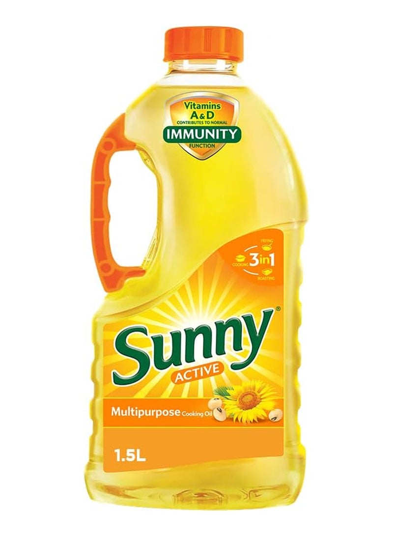 صني زيت مخلوط صن أكتيف 1.5 Liter  - Image 1