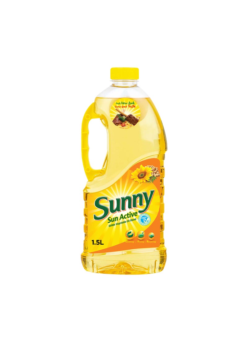 صني زيت مخلوط صن أكتيف 1.5 Liter - Image 1