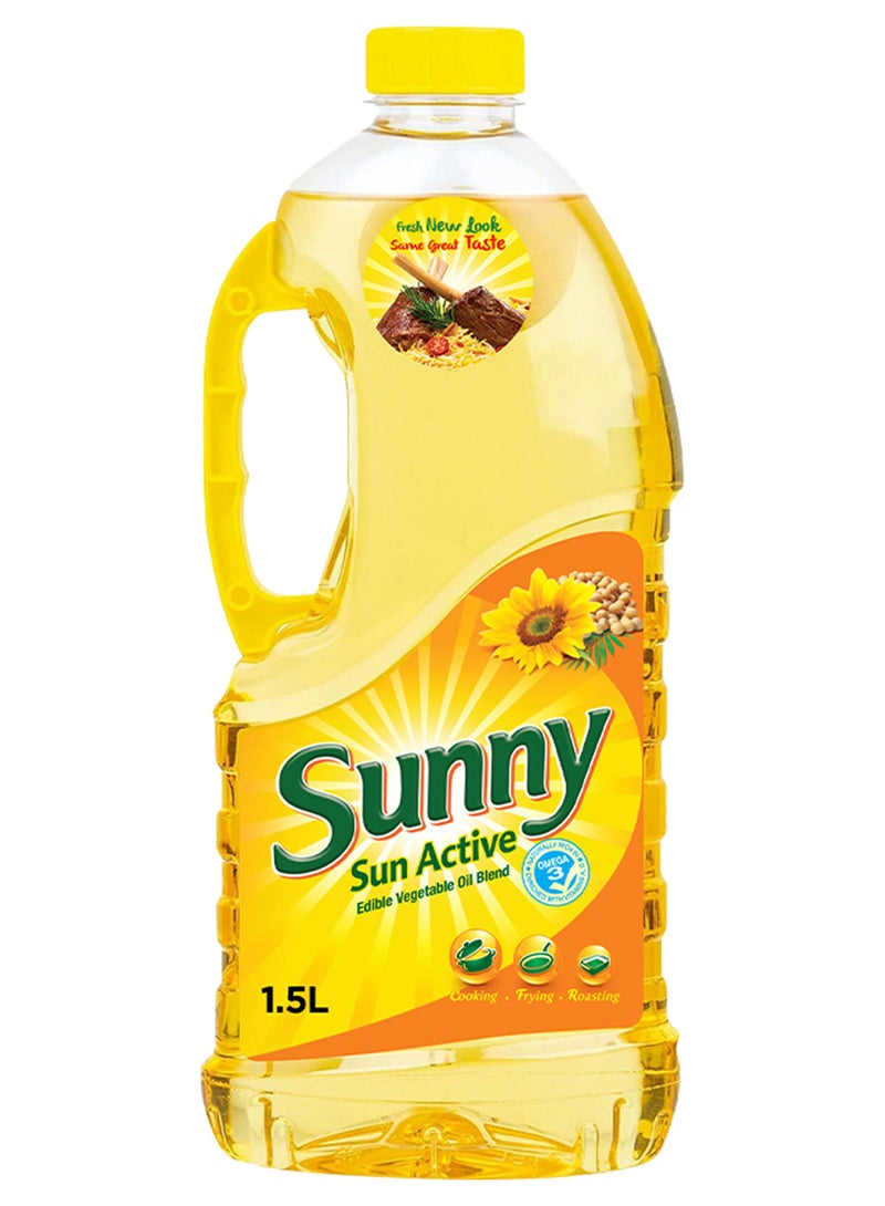 صني زيت مخلوط صن أكتيف 1.5 Liter - Image 1