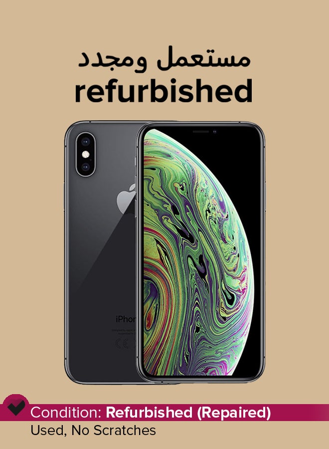 Apple - Refurbished - iPhone XS 64GB Space Gray 4G With Facetime - International Version - Image 1