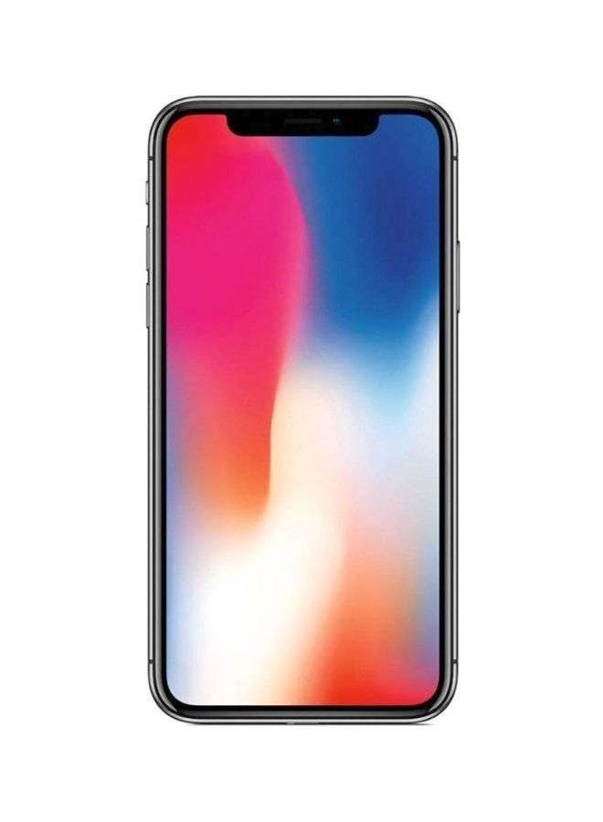 Refurbished - iPhone X 256GB Silver 4G With Facetime - International Version