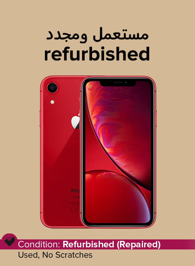 Apple Refurbished - iPhone XR 64GB Red 4G With Facetime - International Version  - Image 1
