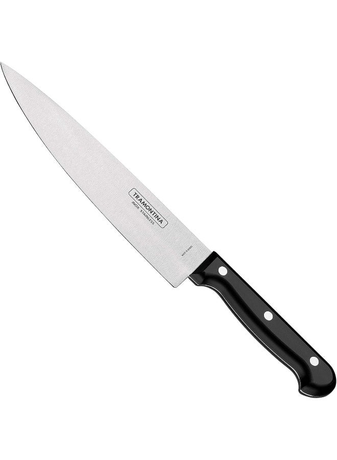 TRAMONTINA Cooks Knife Black/Silver 33.2x2cm  - Image 3