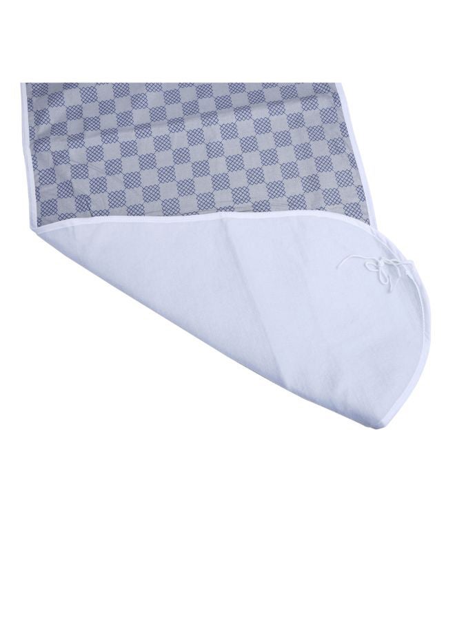 رويال فورد مجموعة أغطية طاولة الكي من 4 قطع أبيض/ أزرق/ رمادي 122x38سم - Image 3