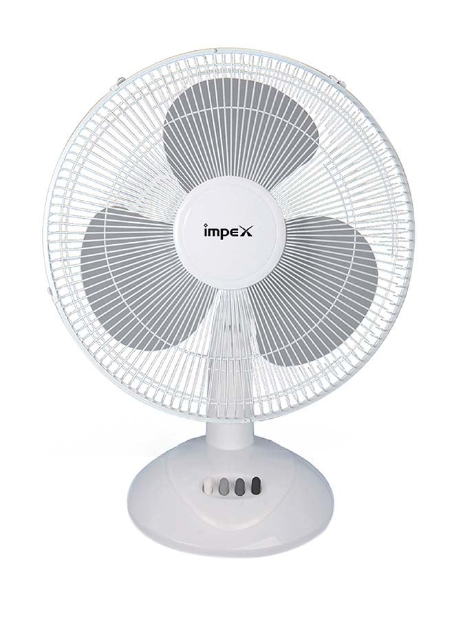 Nortex Table Fan Impex High-Speed Table Fan – 3-Speed Control, 180° Oscillation ...