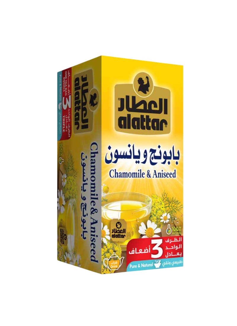 Chamomile And Aniseed Tea Bags 36grams Pack of 24