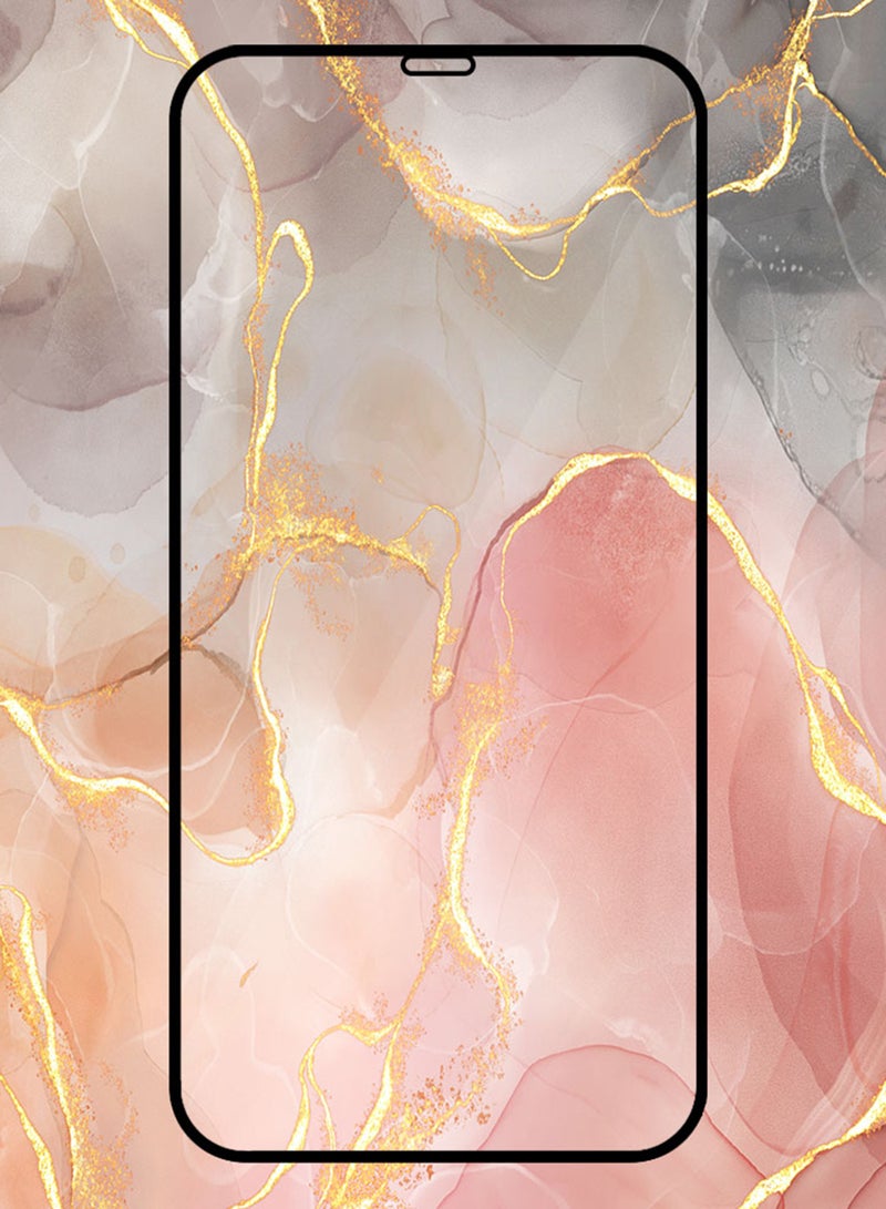 MARGOUN Ultimate Tempered Glass Screen Protector For Apple iPhone 11 Pro Max Black/Clear - Image 3