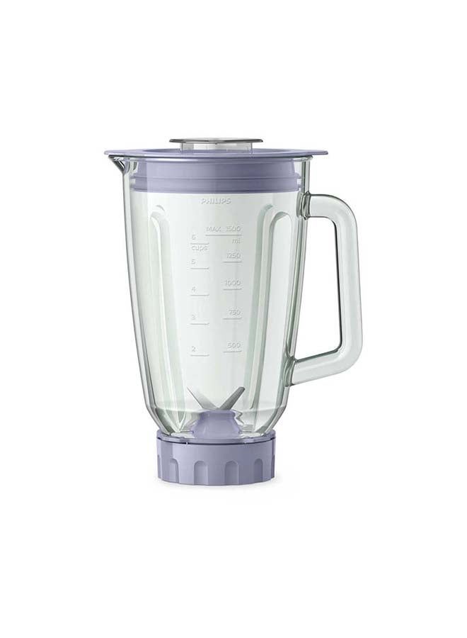 Philips Blender Core Jar 2 L 700 W HR2222/01 White/Purple/Clear - Image 5