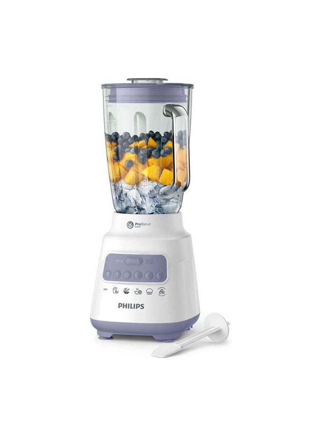 Philips Blender Core Jar 2 L 700 W HR2222/01 White/Purple/Clear - Image 2