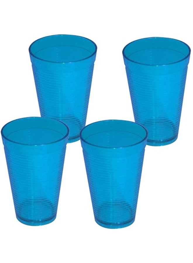 4-Piece Tumbler Turquoise 40ml