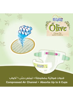 BabyJoy Olive Tape Diaper, Size 6, Junior XXL, 16-25 Kg, Mega Pack, 34 Diapers  - Image 5