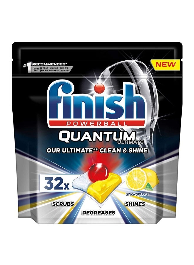 Quantum Ultimate Lemon Dishwasher Detergent Tablets, 32 Tablets - pnsku/N39510314A/45/_/1734582278/9119d3cb-d4a3-4a64-bda0-400ae3bb9fd0