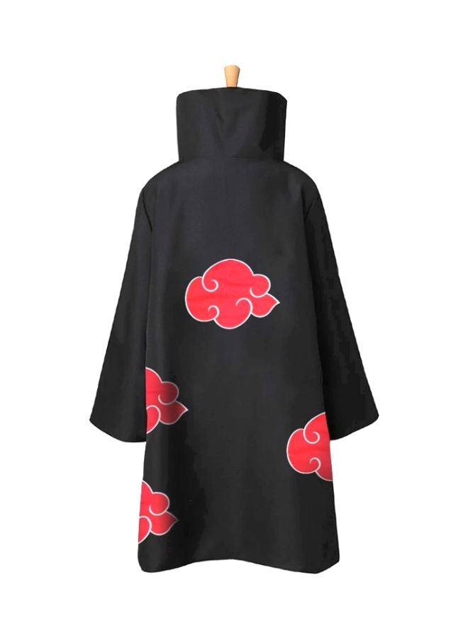 Akatsuki Cloak Sasuke Cosplay Costume M - Image 2