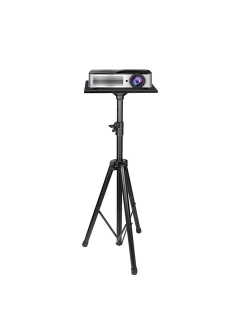 Universal Speaker And Projector Tripod Stand Black