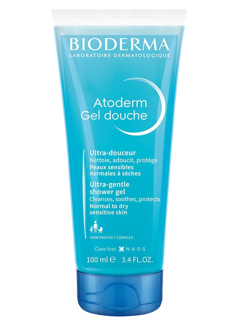 بيوديرما جل إستحمام لطيف من Atoderm 100ملليلتر - Image 1