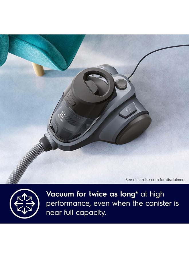 Electrolux - Canister Bagless Vacuum Cleaner With 4 Steps Filtration And Washable Filter For Pet Hair, Carpet, Tile, Hard Floor, 1.8L Dust Capacity, Easy Emptying With Single Button Release 2000 W EC41-2DB Denim Blue - Image 1