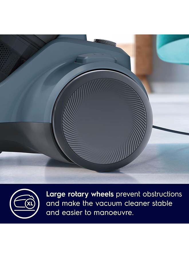 Electrolux - Canister Bagless Vacuum Cleaner With 4 Steps Filtration And Washable Filter For Pet Hair, Carpet, Tile, Hard Floor, 1.8L Dust Capacity, Easy Emptying With Single Button Release 2000 W EC41-2DB Denim Blue - Image 1