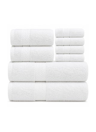 White Towel Set – 550 GSM