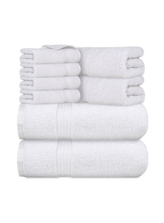 White Towel Set – 550 GSM