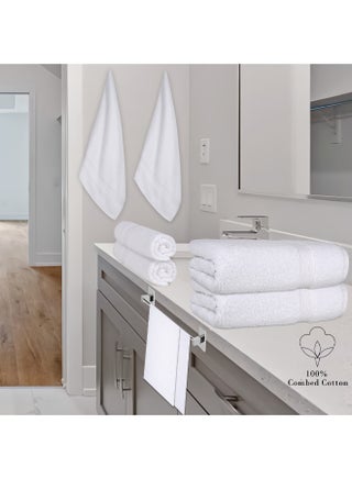 White Towel Set – 550 GSM