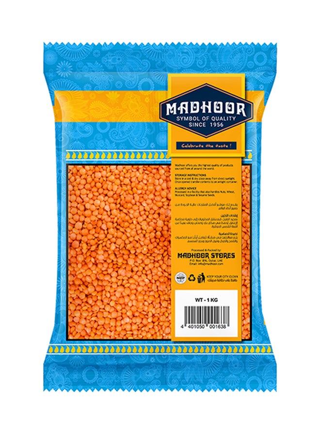 Madhoor Masoor Dal 1kg  - Image 2