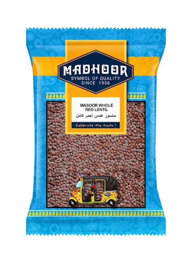 Madhoor Masoor Whole Red Lentil 1kg  - Image 1