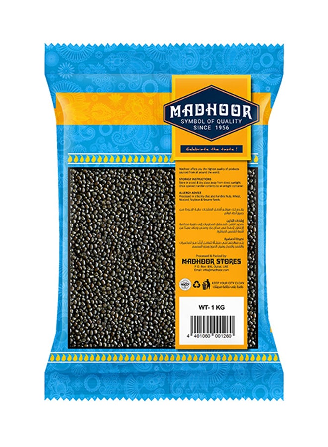 Madhoor Urad Whole Black Lentil 1kg - Image 2