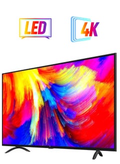 تلفزيون LED ذكي بدقة فائة 4K مقاس 43 بوصة Mi TV 4S 43 أسود