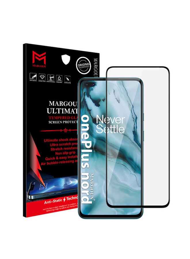 MARGOUN OnePlus Nord 3D Screen Protector Ultimate Black/Clear - Image 1