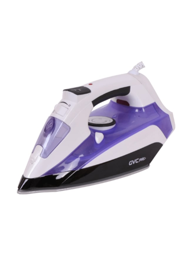 gvc pro Steam Iron 2200W 2200 W GVC-3925 Purple/Black/White - Image 1