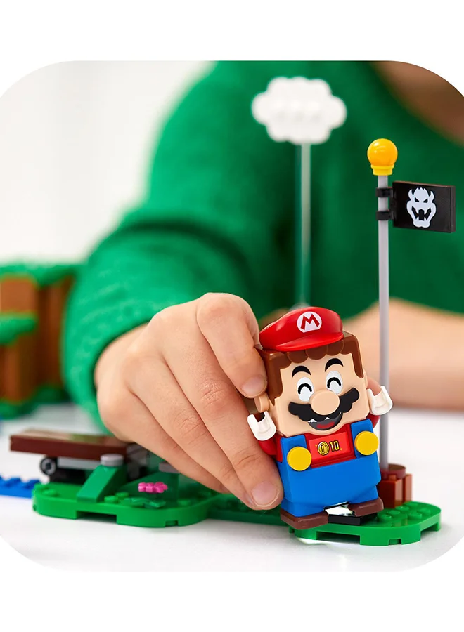 LEGO Super Mario™ Adventures With Mario Starter Course Building Kit, Collectible, Creative Gift Toy For Kids, Unique, Interactive Lego Set Featuring Lego Mario™, Bowser Jr. And Goomba Figures, Suitable For 6+ Years (231 Pieces) 71360