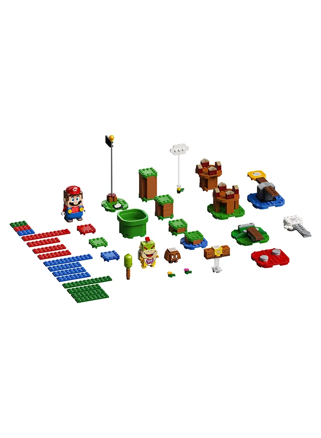 LEGO Super Mario™ Adventures With Mario Starter Course Building Kit, Collectible, Creative Gift Toy For Kids, Unique, Interactive Lego Set Featuring Lego Mario™, Bowser Jr. And Goomba Figures, Suitable For 6+ Years (231 Pieces) 71360