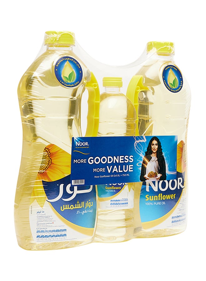 نور زيت دوار الشمس عبوة من 3 قطع - Image 2