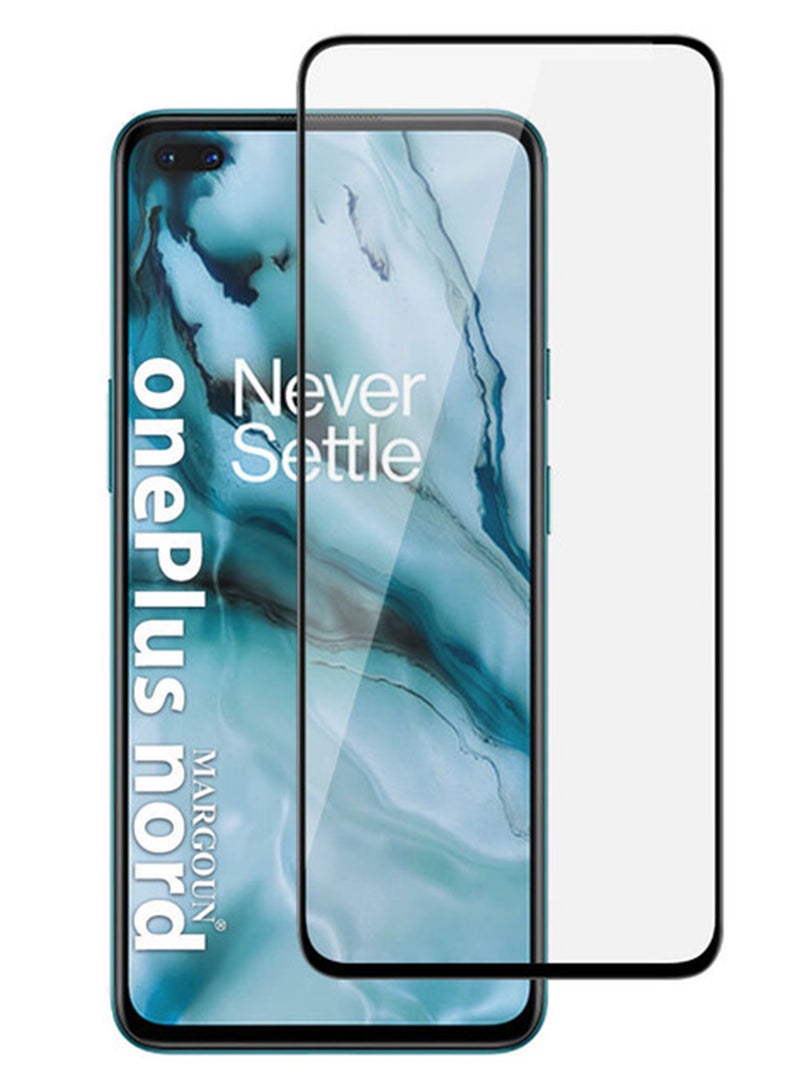 MARGOUN Ultimate 3D Screen Protector For OnePlus Nord Black/Clear - Image 2