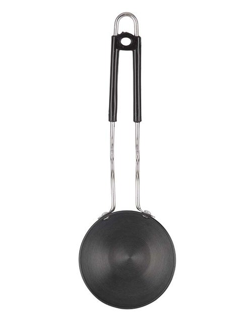 Aluminum Anodized Tadka Pan Black 11cm