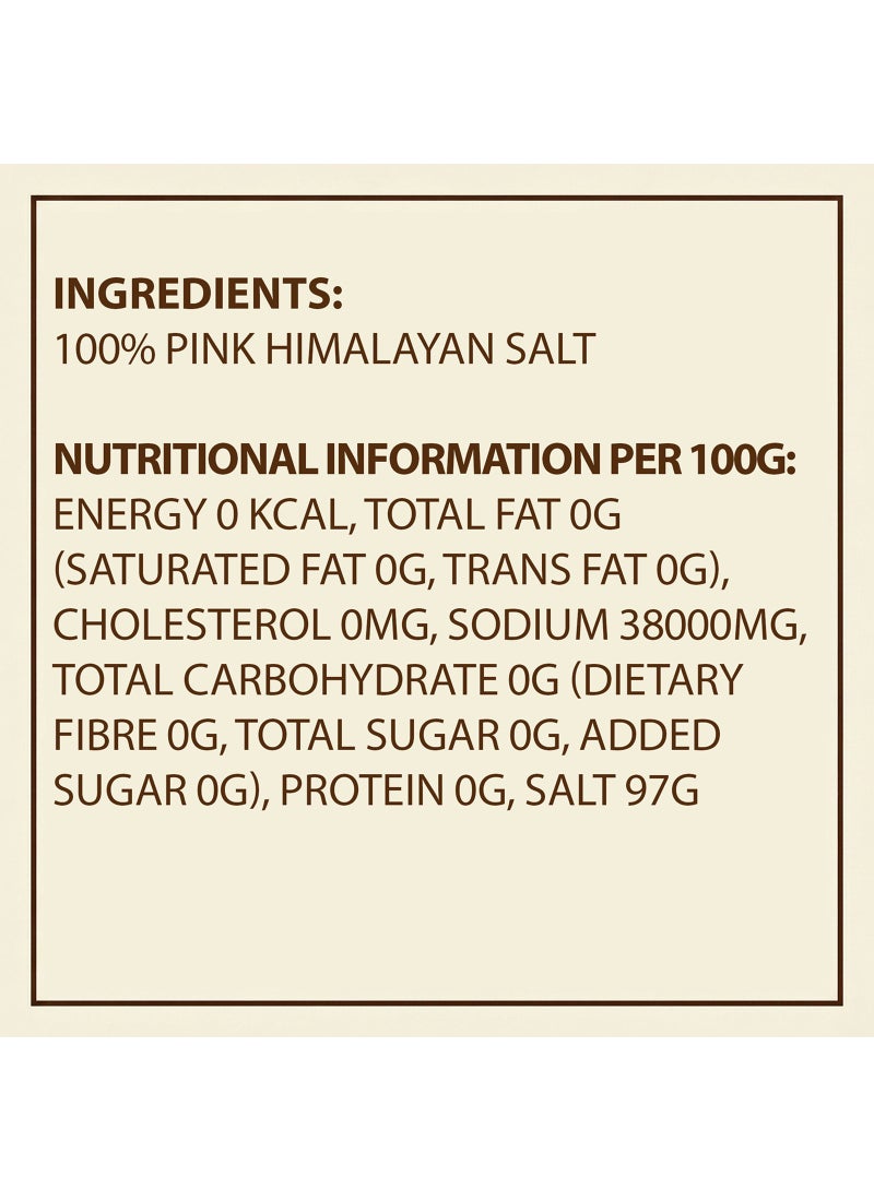 Earth's Finest Pink Himalaya Fine Salt 500grams - Image 3