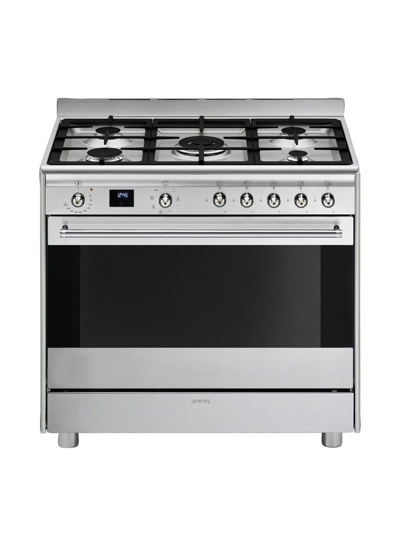 smeg - SMEG Concert Cooker 90 cm SSA91MAX2 Stainless Steel - Image 1
