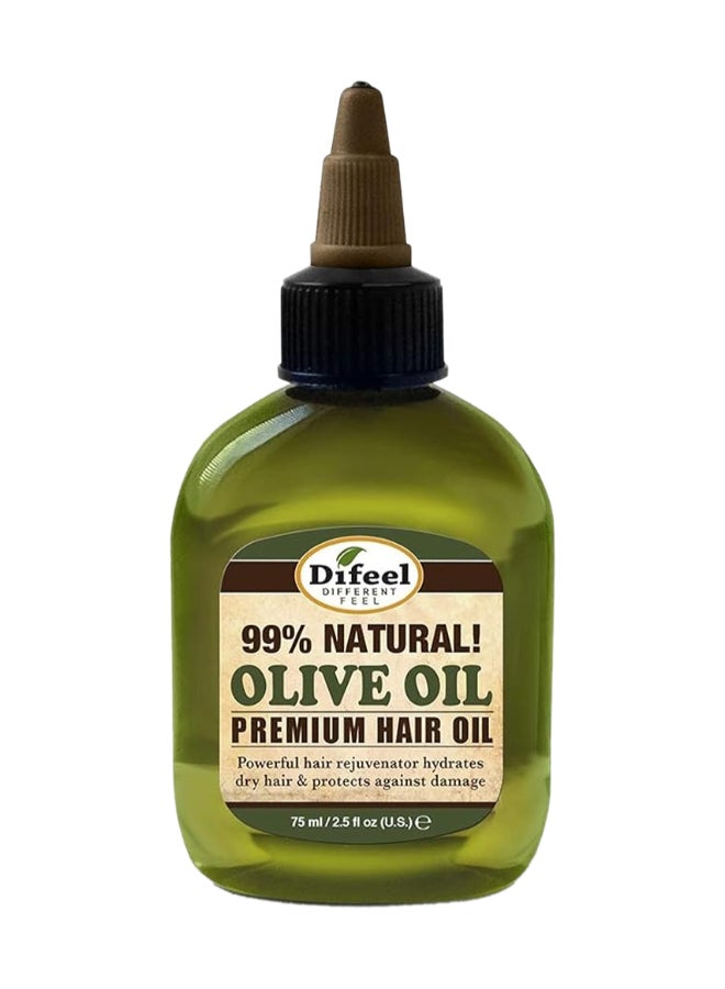 difeel Difeel Olive Oil Premium Hair Oil, Hair Care 75ml - Image 1