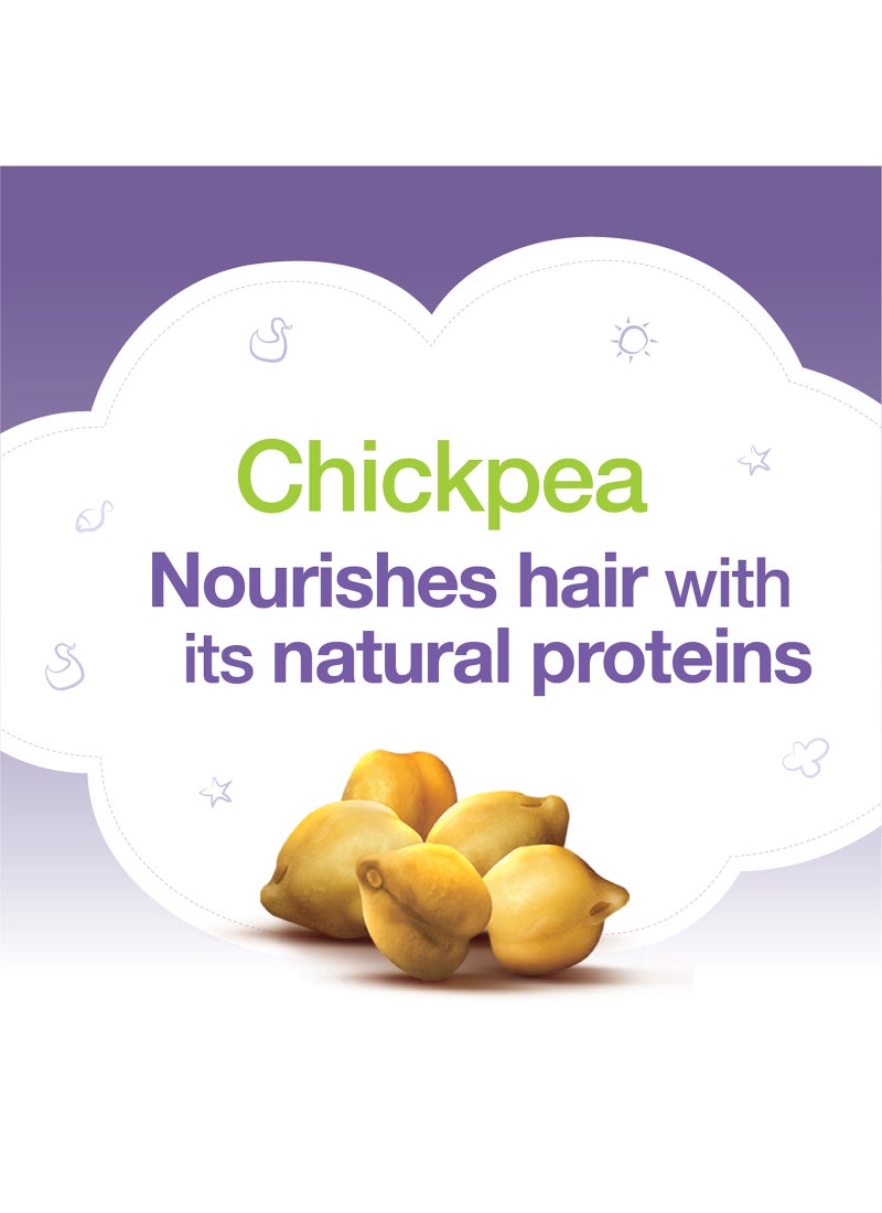 هيمالايا مجموعة من عبوتين شامبو لطيف للأطفال بالكركديه والحمص - (400 مل، 200 مل) - Image 4