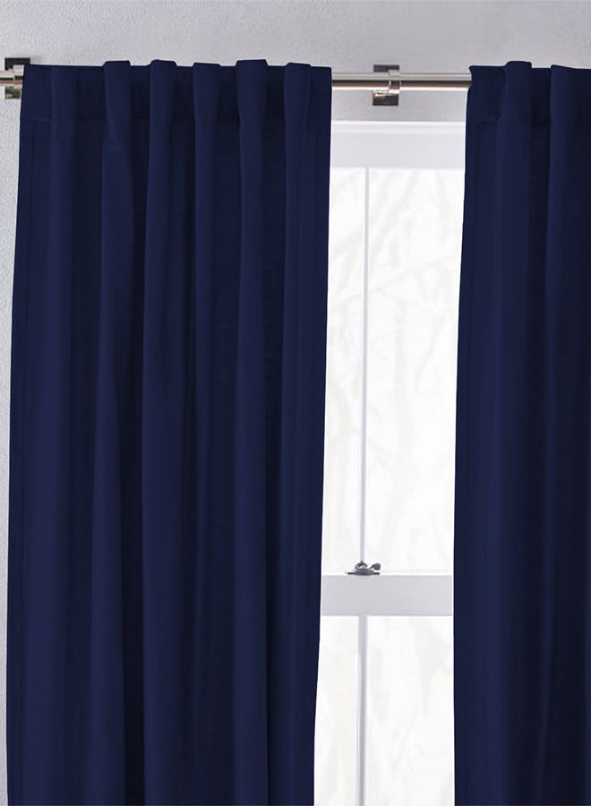 In-House Linen uot Curtain for Livingroom Brown 240x140cm - Image 2