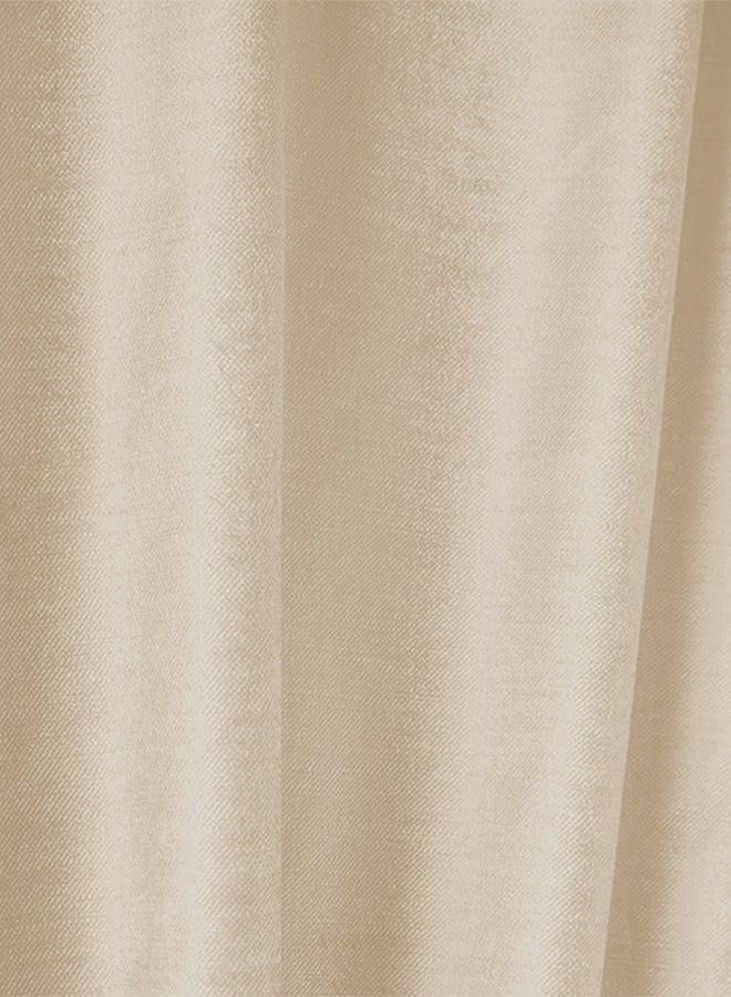 In-House Linen uot Curtain for Livingroom Light Grey 240x140cm - Image 4