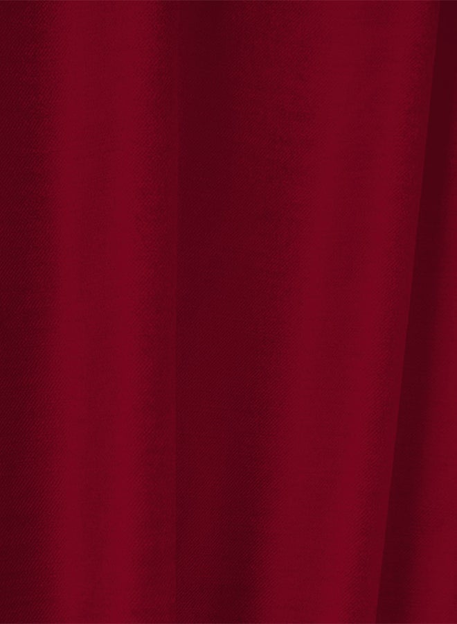 In-House Linen uot Curtain for Livingroom Turquoise 290x140cm - Image 4