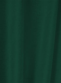 REGAL IN HOUSE Velvet Velvet Balckout Curtain for Livingroom Dark Green 280x140cm  - Image 4