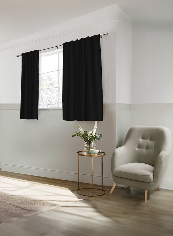 Velvet Window Curtain for Bedroom Black 140x140cm - pnsku/N39607436A/45/_/1723725432/aae2913a-e8c4-4042-8ef7-01dac8672912