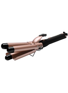 Sunhome 3-Barrel Hair Styling And Curling Iron Kit Gold/Black 350ml  - Image 5