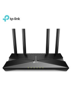 Archer AX50 AX3000 Dual Band Gigabit Wi-Fi 6 Router, 3000Mbps Fast Speed, WPA3 Cyber Security, 8K Streaming, Link Aggregation, 1× USB 3.0 Port, Built-in Antivirus, Parental Controls, Works with Alexa Black