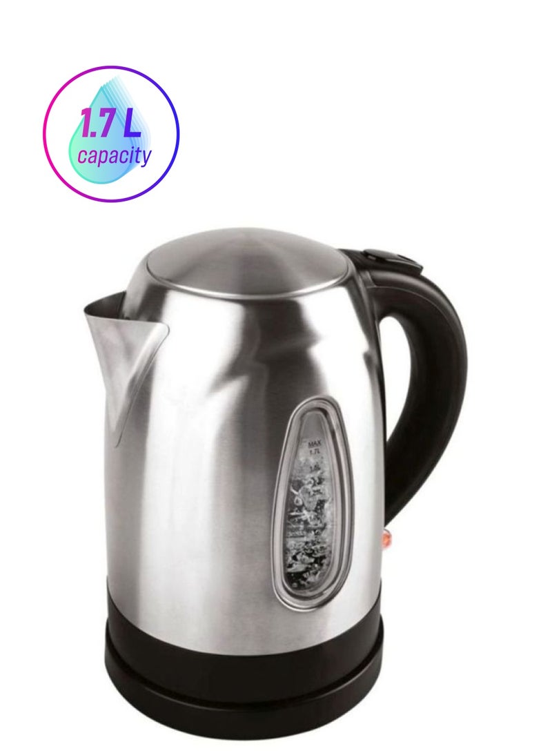 Scarlett Electric Kettle 1.7L 1.7 L 2200 W EK21S62 Silver/Black  - Image 1