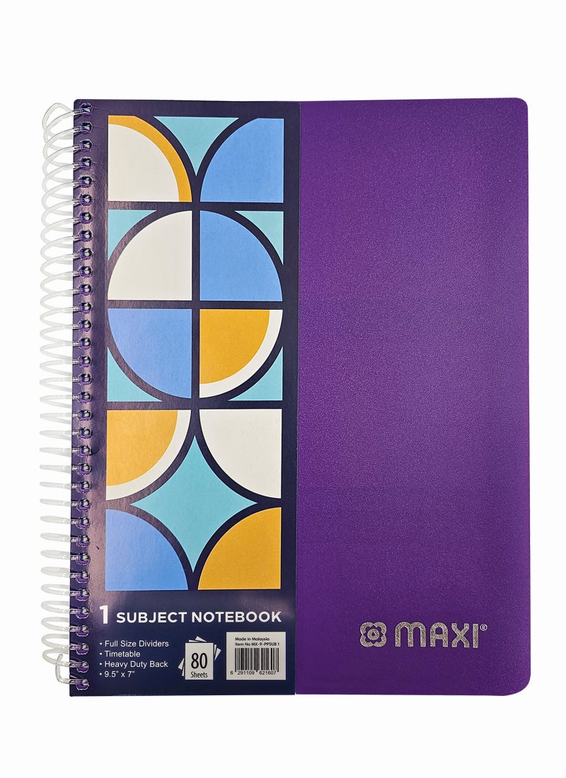 Maxi 1-Subject Heavy Duty Notebook Multicolour  - Image 2
