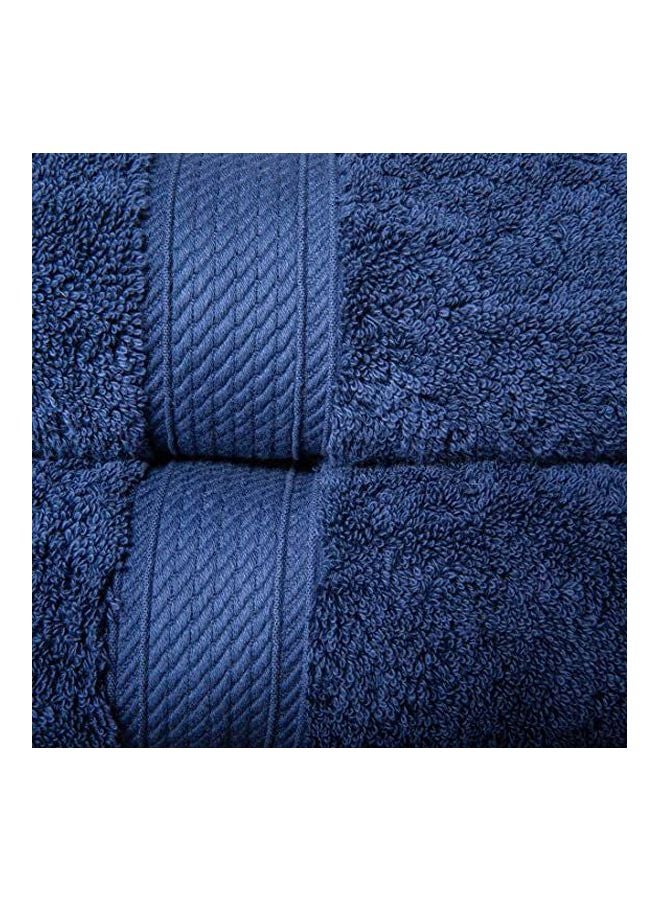 Banotex 2-Piece Cotton Bath Towel Set Blue 50x100cm  - Image 2