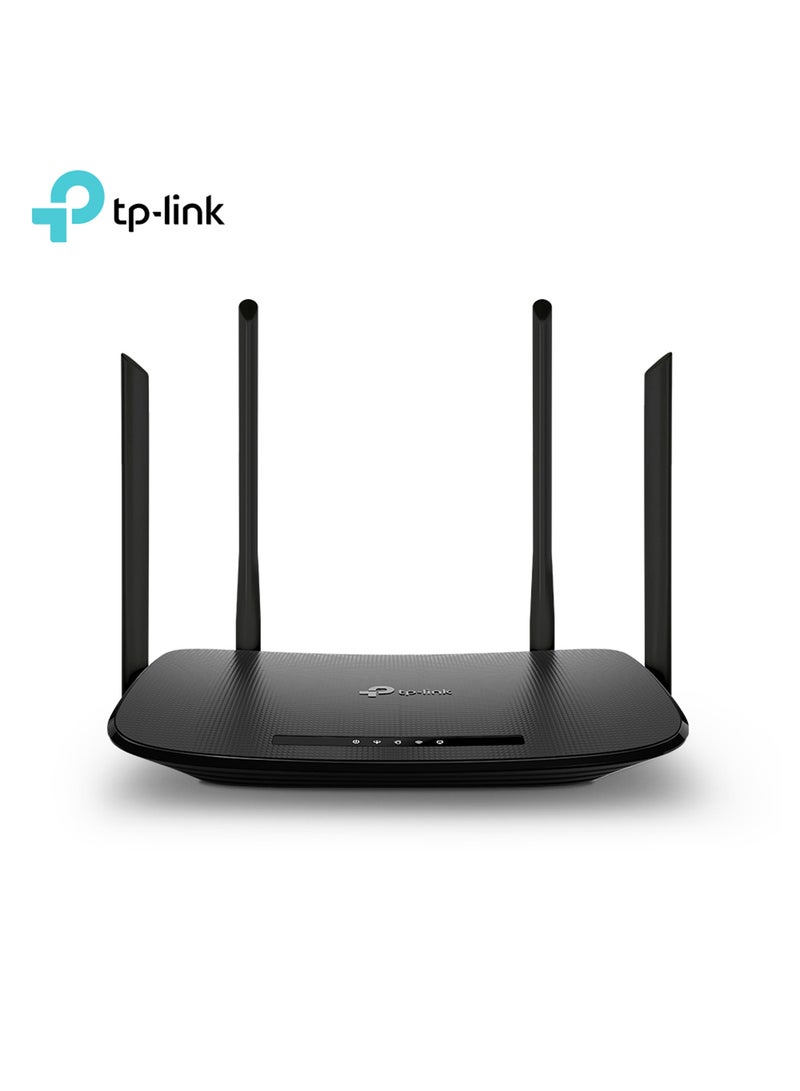 TP-LINK - Wireless VDSL/ADSL Modem Router Black - Image 1
